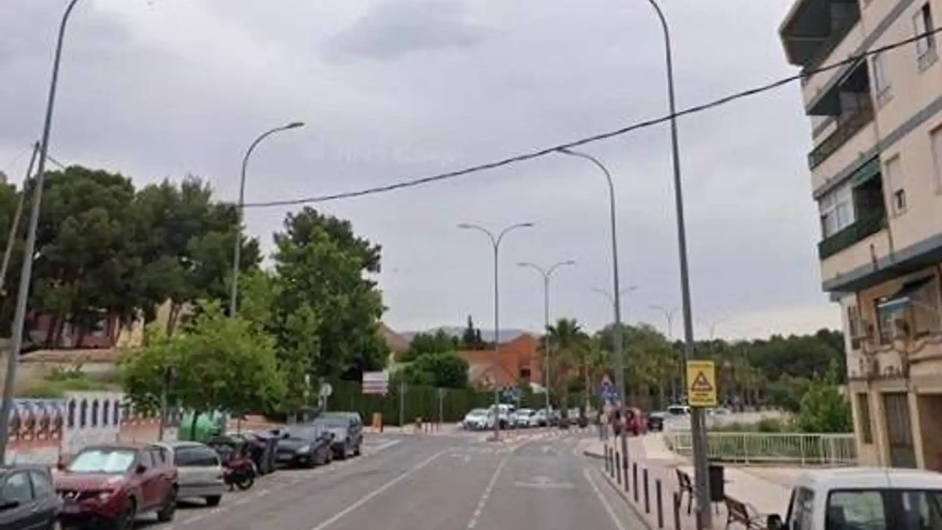 Vista exterior de Piso en venta en Sax con Balcón