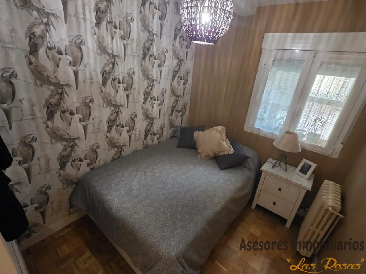 Schlafzimmer von Wohnung zum Verkauf in Madrid mit Klimaanlage, Heizung und Parkett