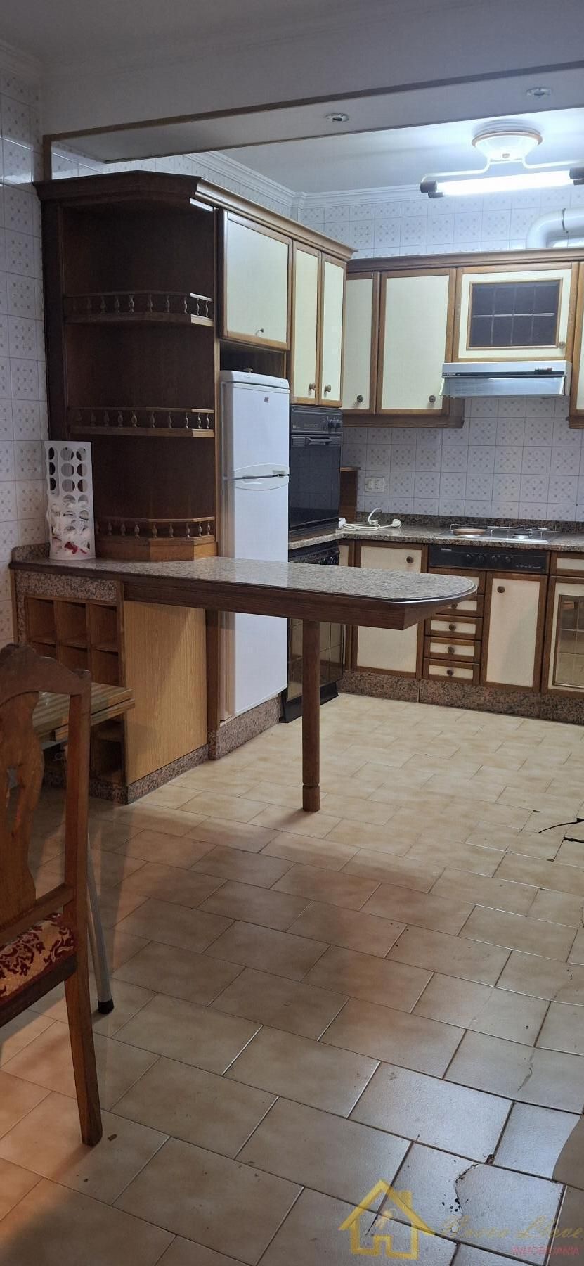 Kitchen of Flat for sale in Lugo Capital  with Heating, Terrace and Storage room