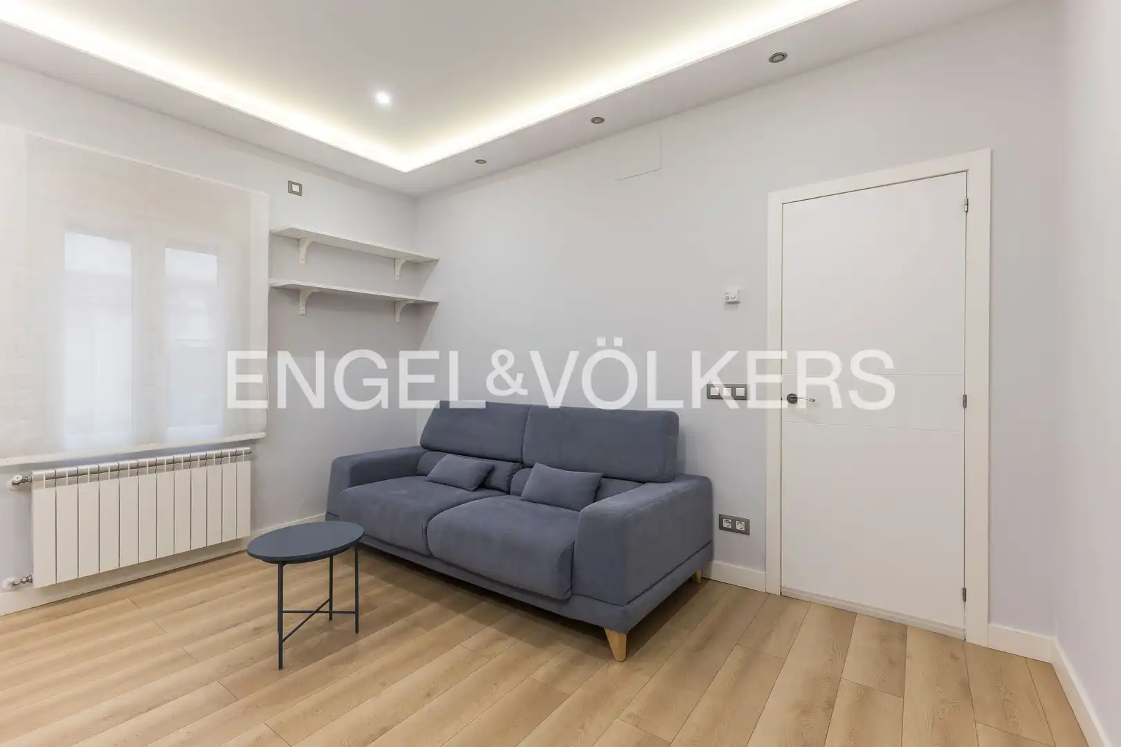 Living room of Ground floor for rent in Madrid  with Heating and Furnished