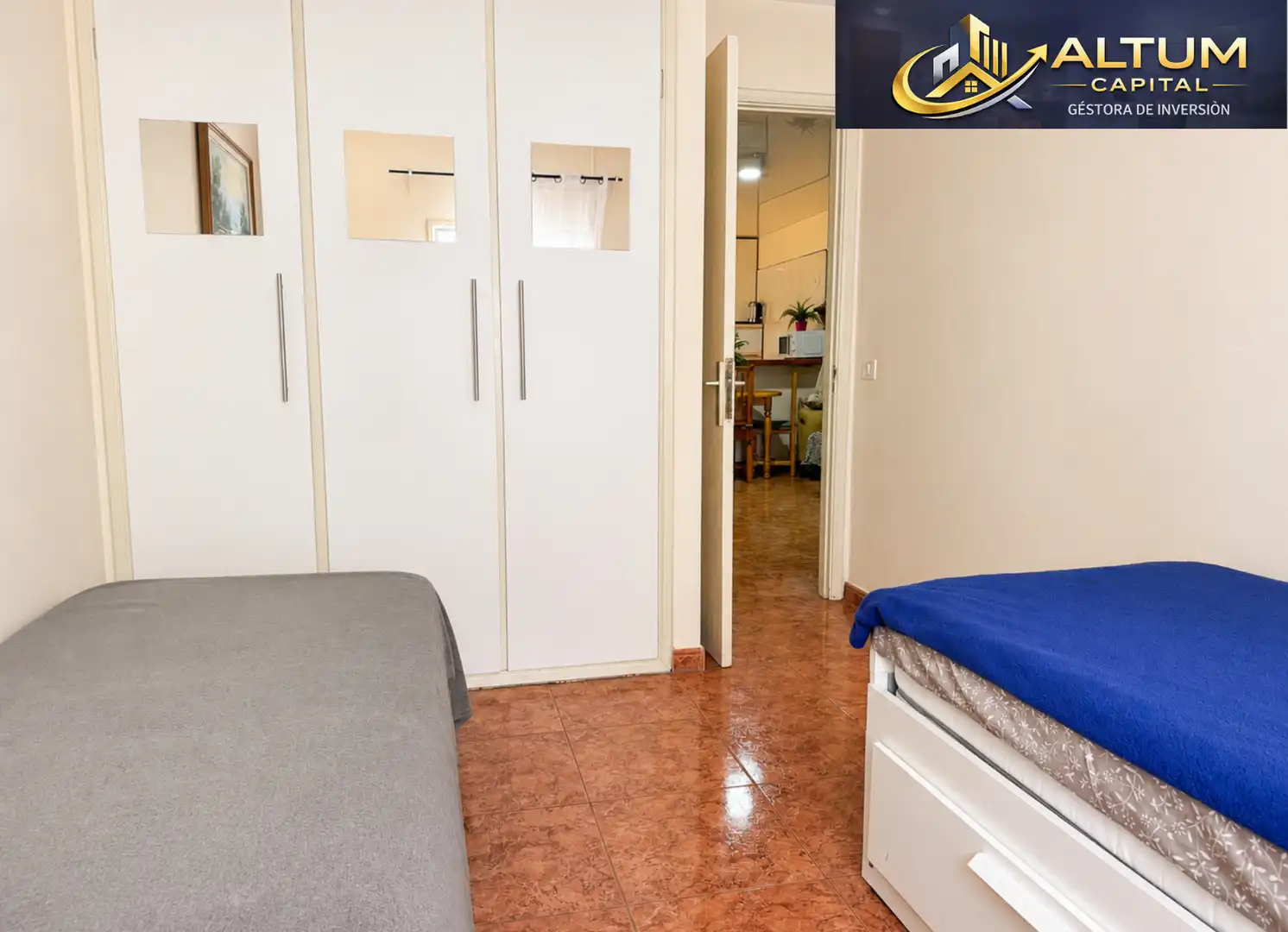 Bedroom of Flat for sale in Arona  with Furnished, Washing machine and Microwave