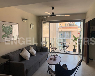 Living room of Attic to rent in  Barcelona Capital  with Air Conditioner and Balcony