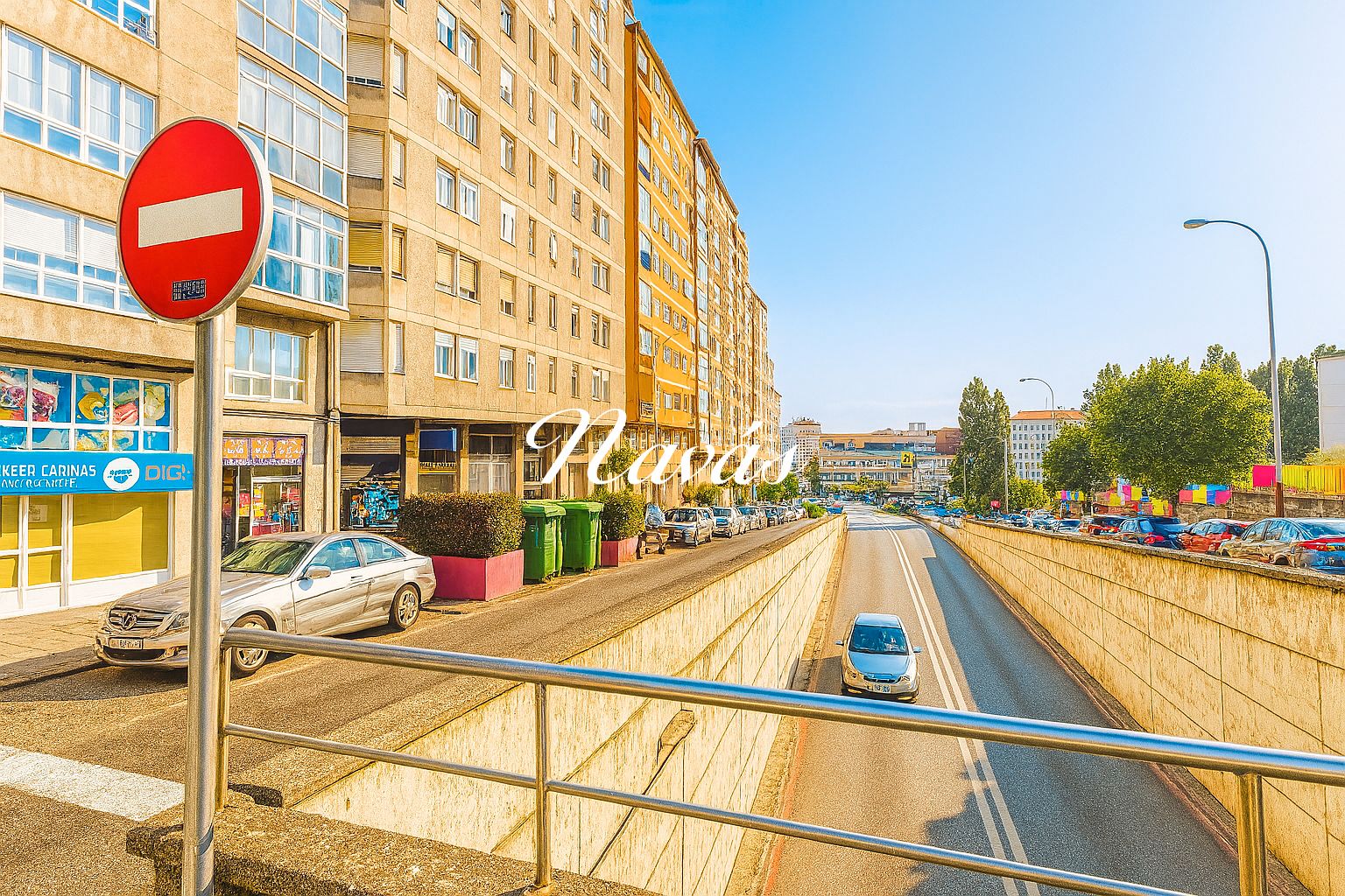 Exterior view of Flat for sale in Vigo   with Heating