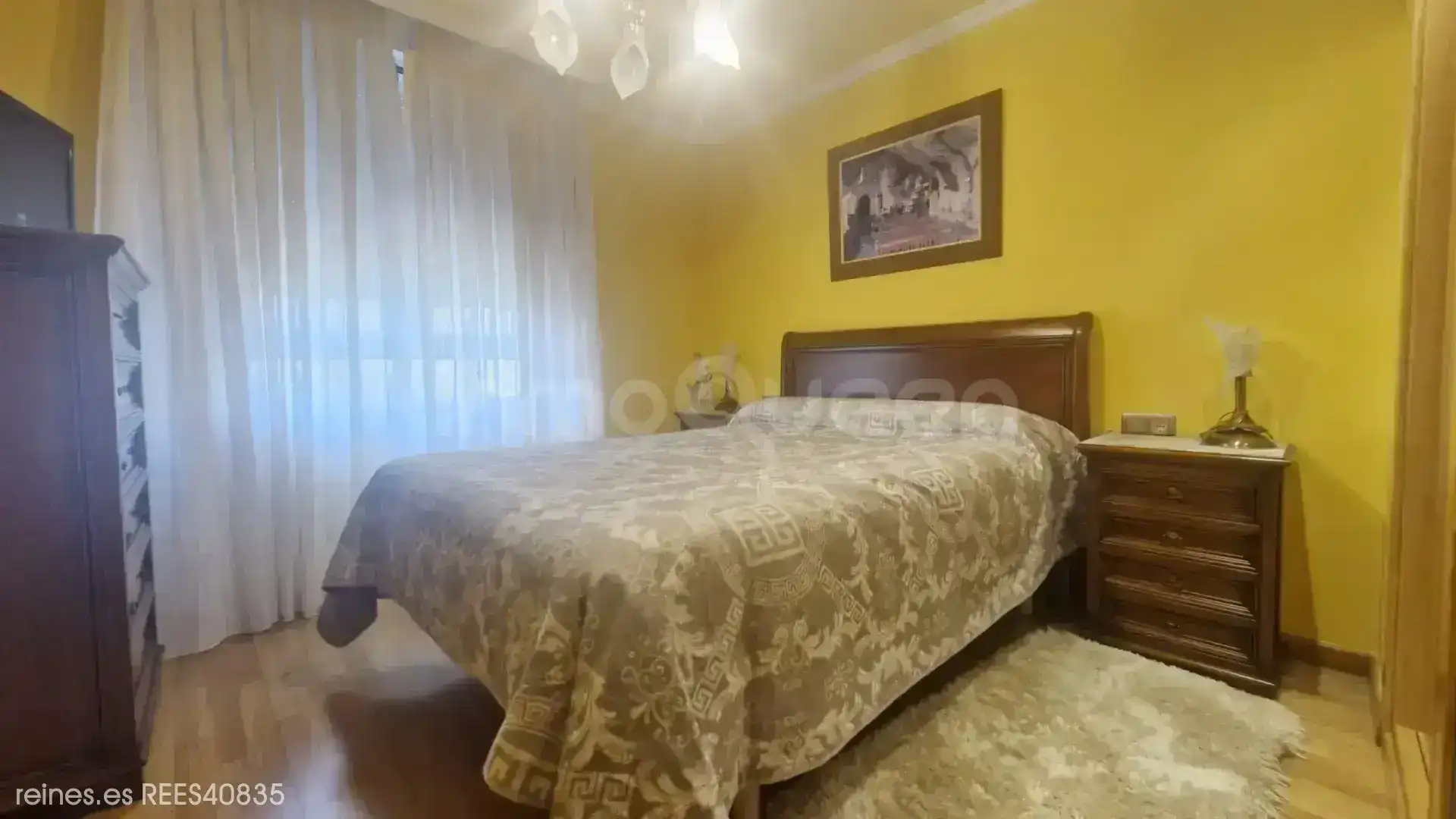 Dormitori de Casa adosada en venda en Siero amb Calefacció, Jardí privat i Terrassa