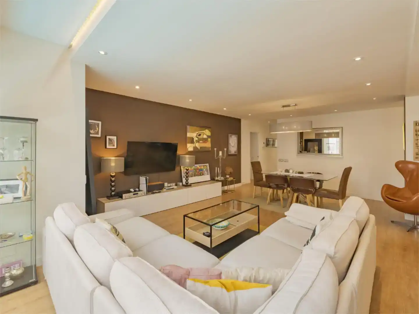 Sala d'estar de Pis en venda en Las Palmas de Gran Canaria amb Aire condicionat