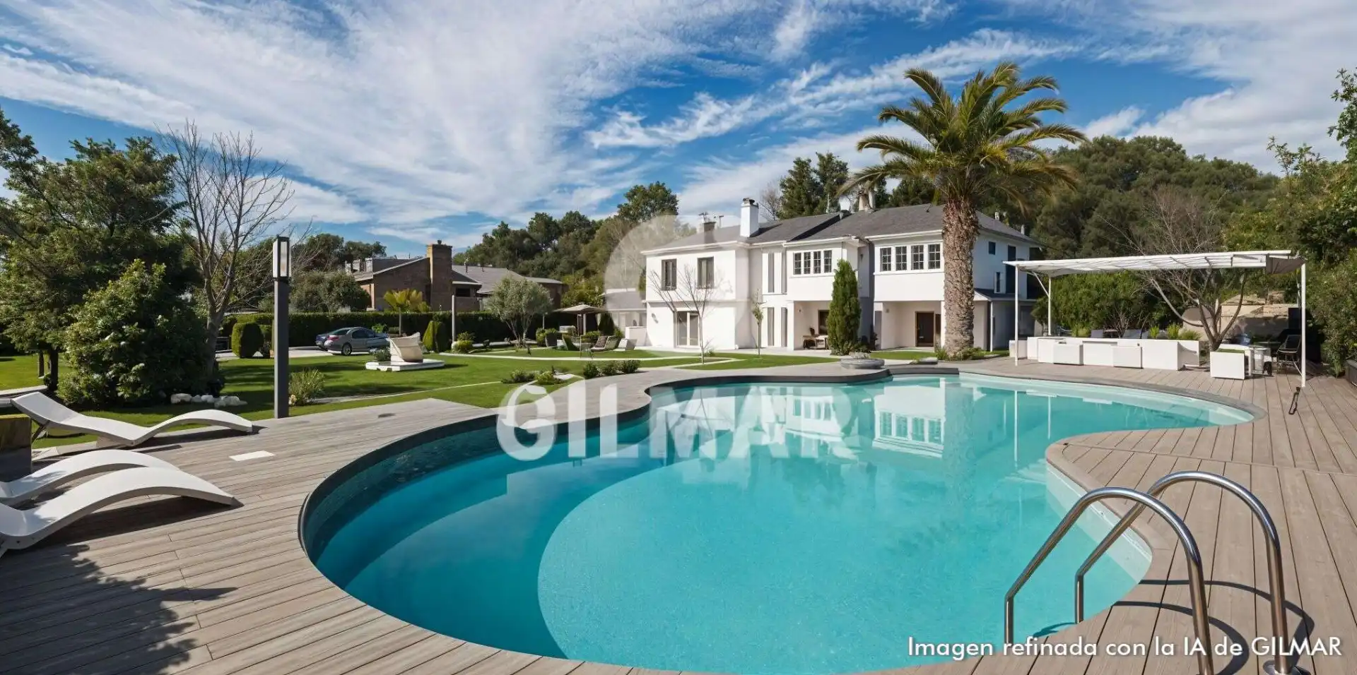 Vista exterior de Casa o chalet en venta en Las Rozas de Madrid con Aire acondicionado, Calefacción y Jardín privado