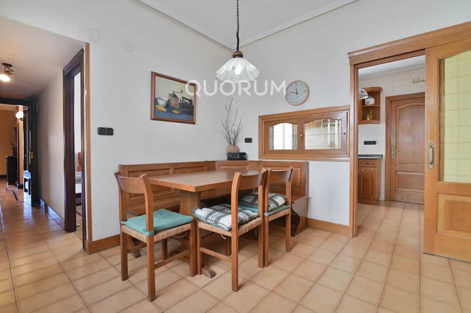 Dining room of Attic for sale in Bilbao   with Heating, Terrace and Storage room