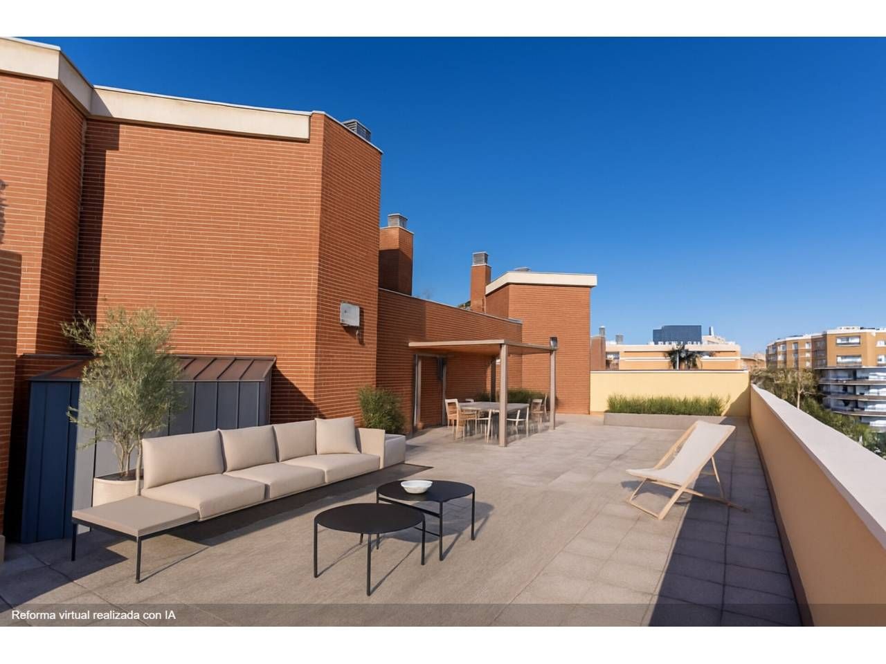 Terrace of Flat for sale in  Tarragona Capital  with Air Conditioner, Parquet flooring and Terrace