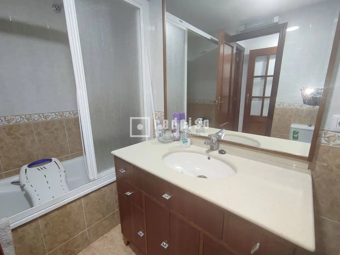 Bathroom of Flat for sale in Castellón de la Plana / Castelló de la Plana  with Air Conditioner, Terrace and Storage room