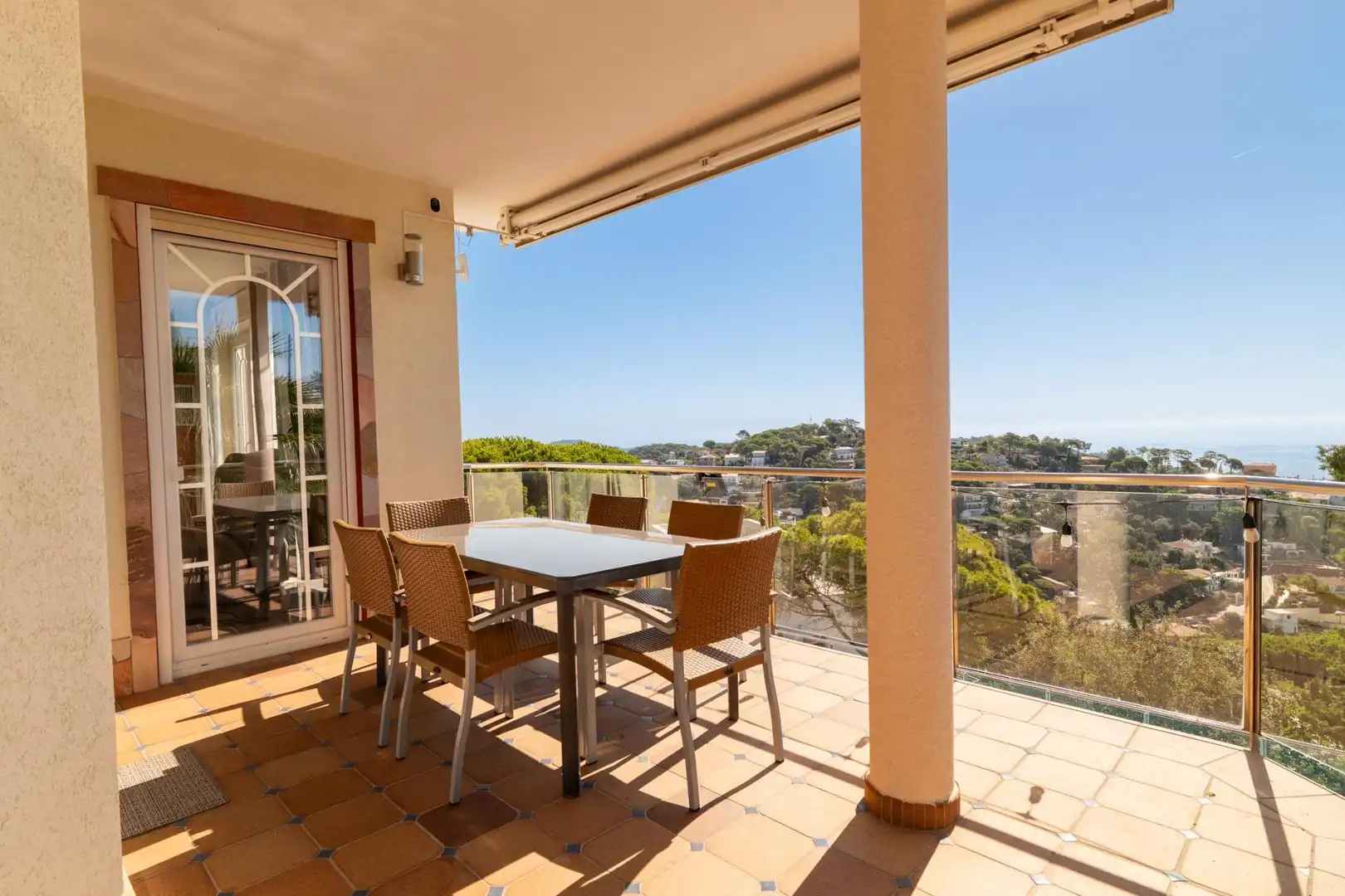 Terrassa de Casa o xalet en venda en Lloret de Mar amb Aire condicionat, Calefacció i Jardí privat