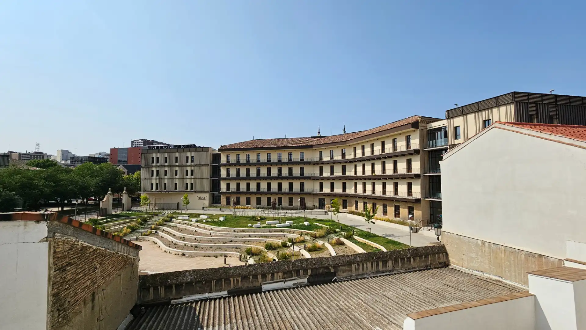 Exterior view of Flat for sale in Zaragoza