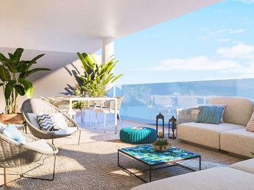 Appartamento con giardino in vendita a Camino viejo de coín 60