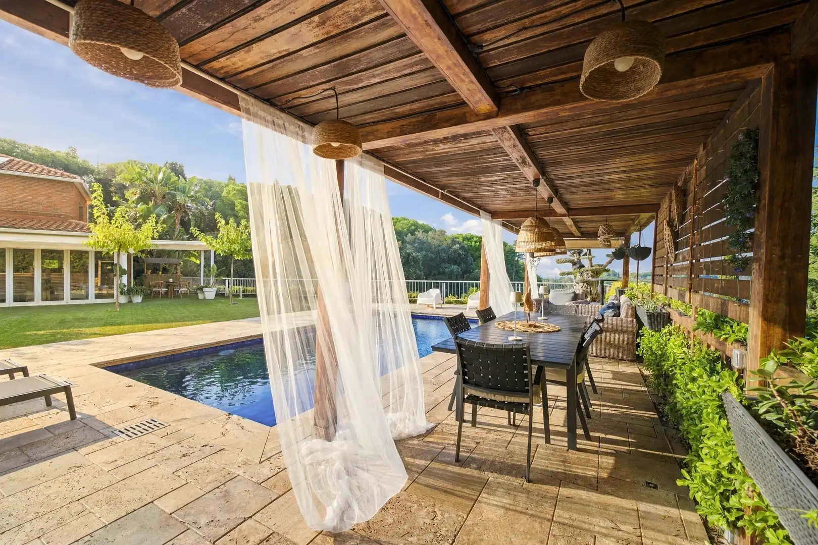 Terraza de Casa o chalet en venta en Sant Vicenç de Montalt con Aire acondicionado, Calefacción y Parquet