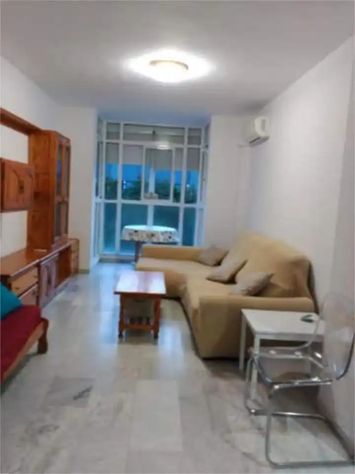 Sala de estar de Piso de alquiler en Sevilla con Amueblado y Piscina comunitaria