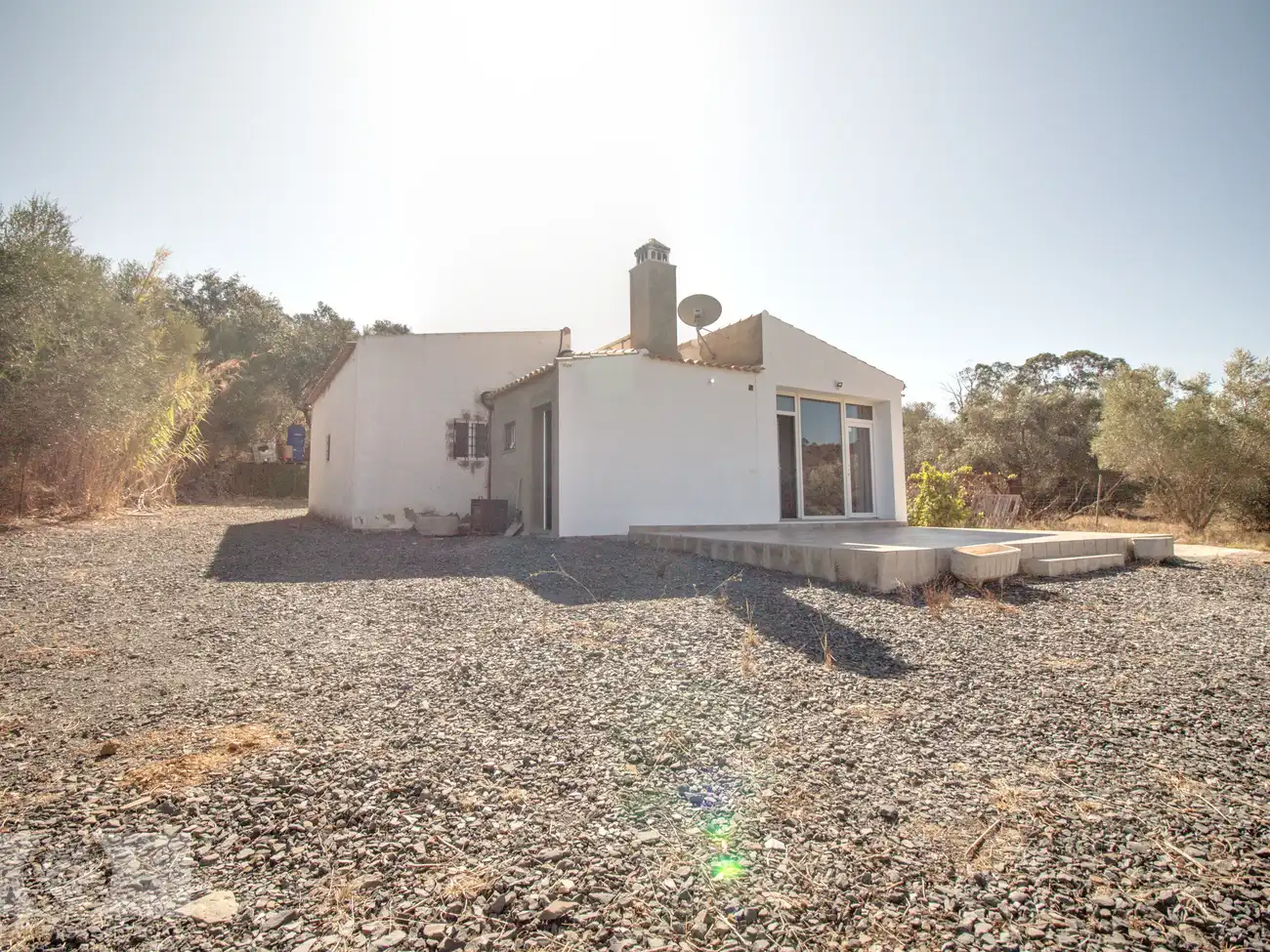 Vista exterior de Finca rústica en venda en Sanlúcar de Guadiana