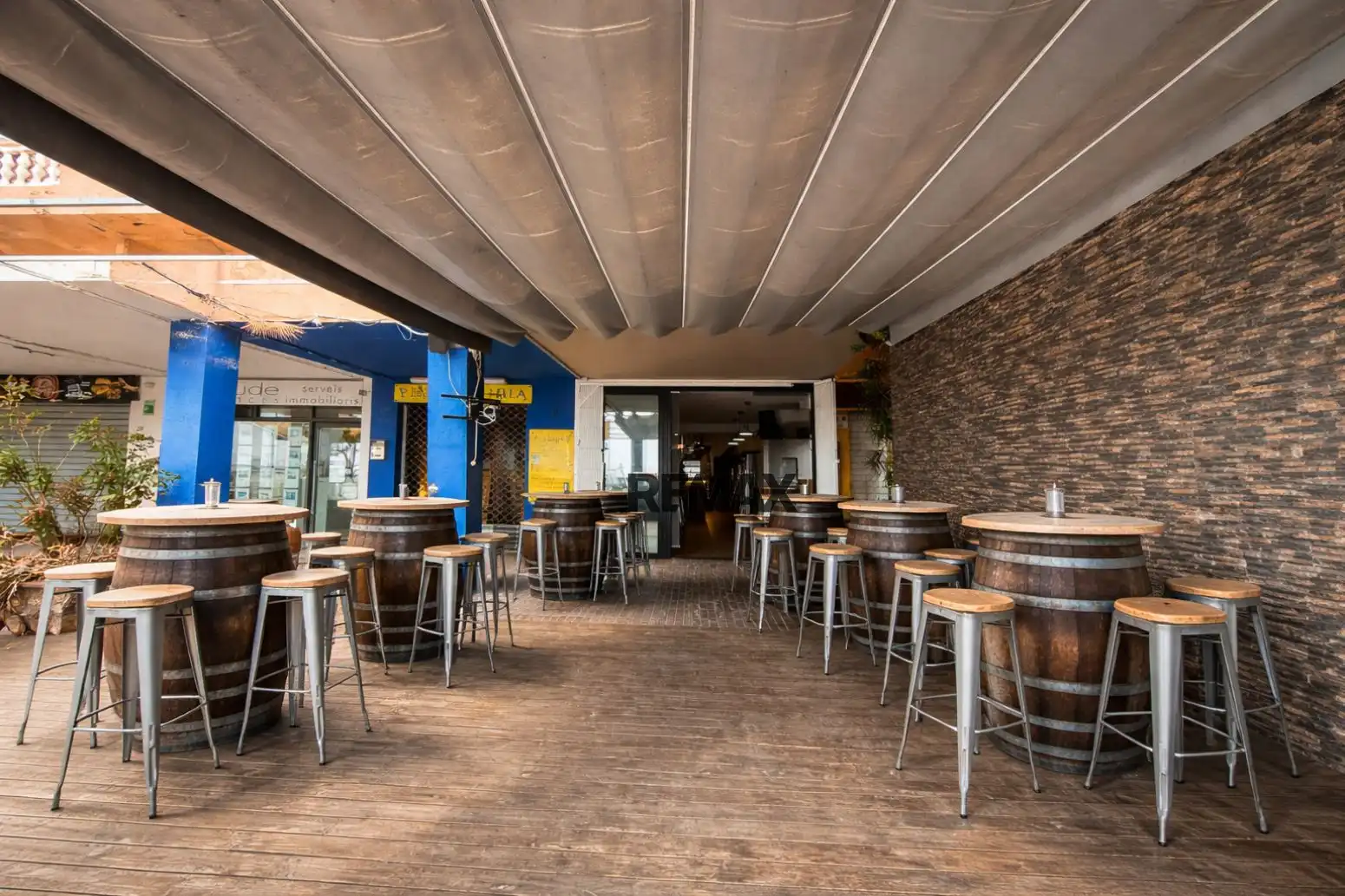 Terrassa de Local de lloguer en Empuriabrava amb Aire condicionat i Terrassa