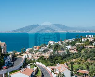 Vista exterior de Casa o xalet en venda en Málaga Capital amb Aire condicionat, Terrassa i Piscina