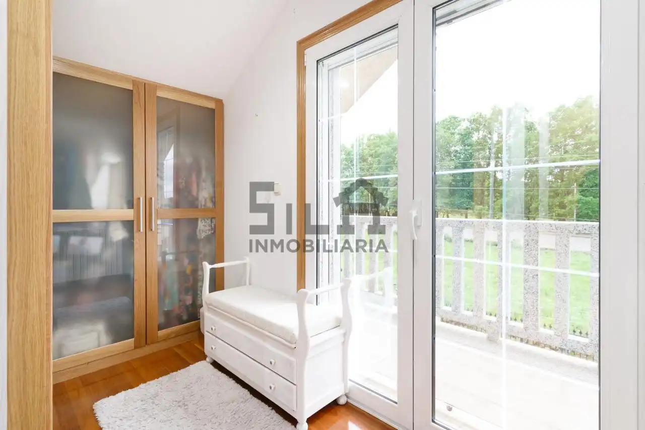 Balcony of Houses for sale in Taboadela  with Heating, Private garden and Terrace