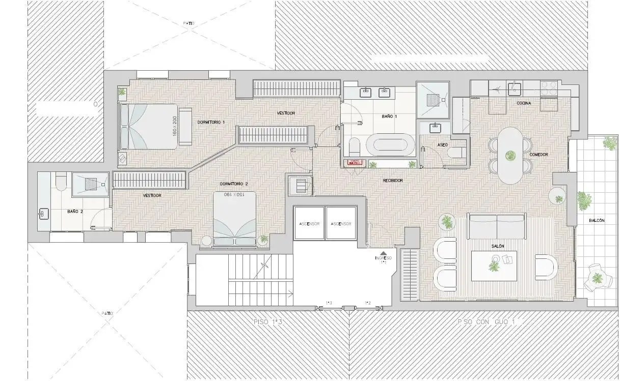 Flat with lift for sale in Barrio de Salamanca, imagen 14