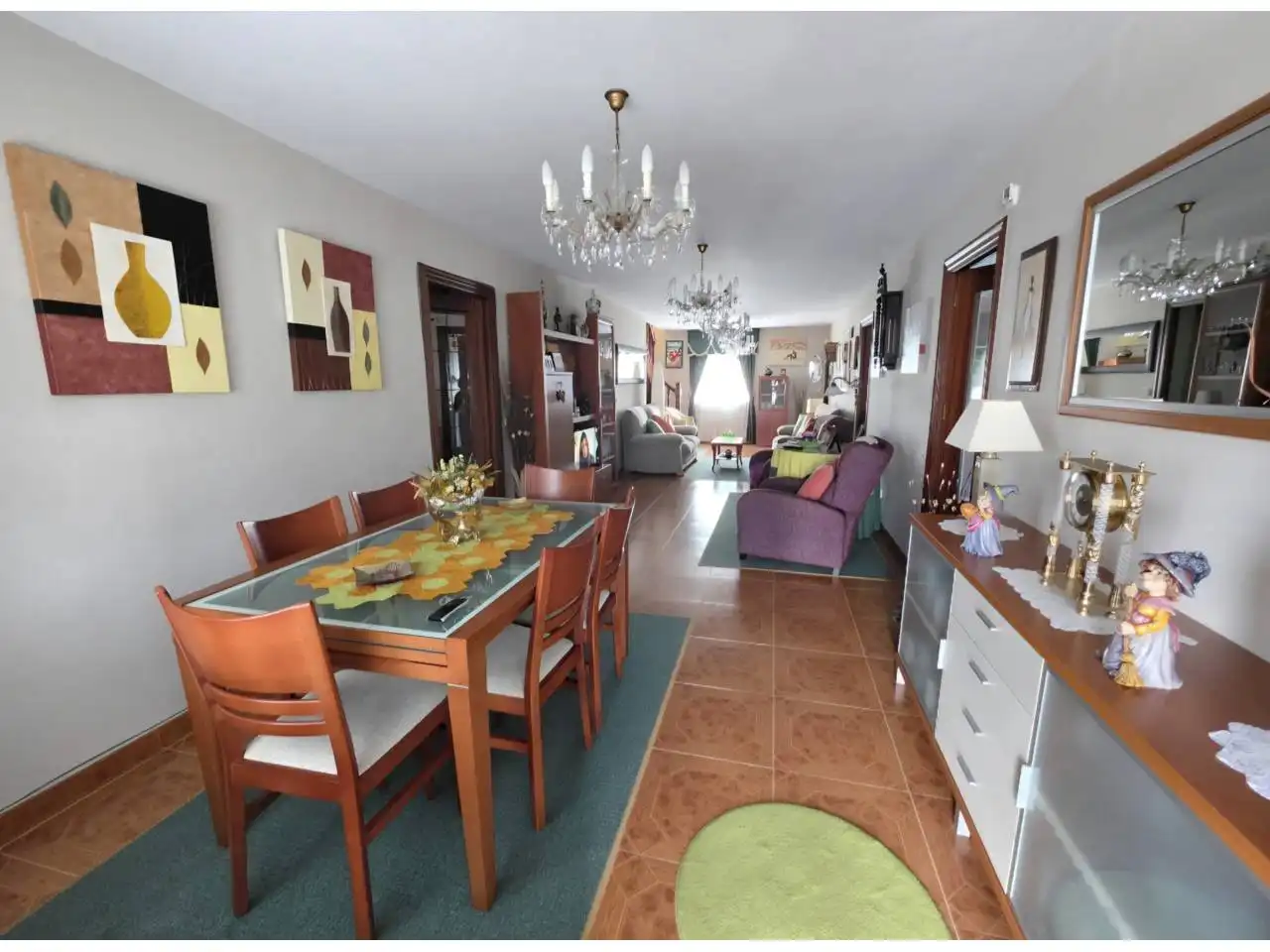 Comedor de Casa o chalet en venta en Puente Viesgo con Jardín privado y Amueblado