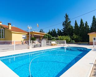 Swimming pool of House or chalet for sale in Elche / Elx  with Air Conditioner, Private garden and Terrace