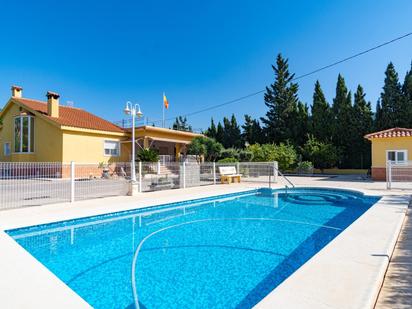 Swimming pool of House or chalet for sale in Elche / Elx  with Air Conditioner, Private garden and Terrace