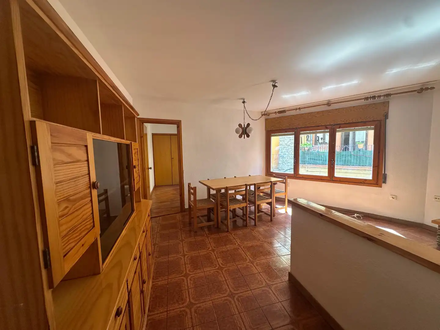 Esszimmer von Wohnung zum Verkauf in Sort mit Heizung, Parkett und Möbliert