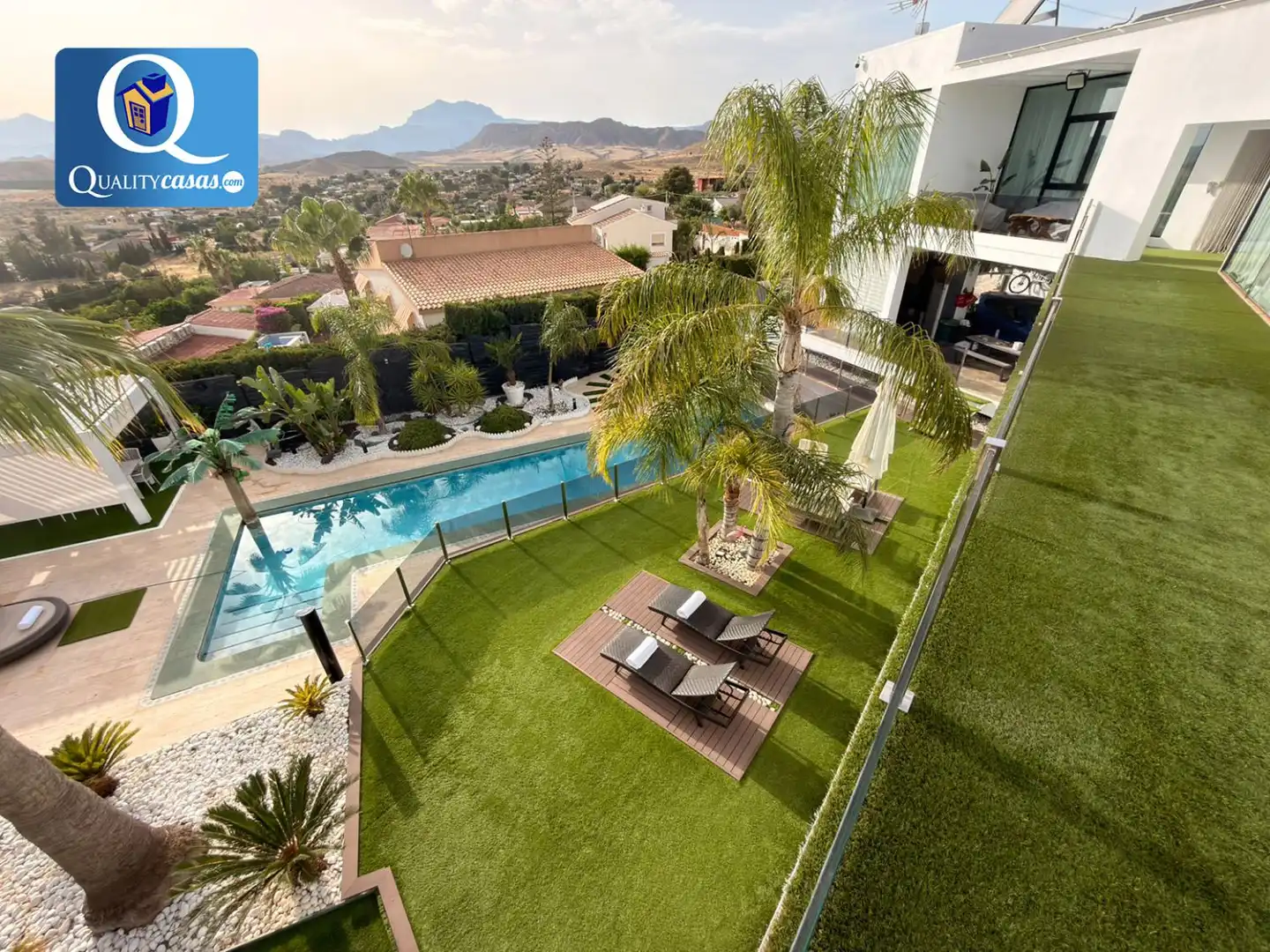 Terraza de Casa o chalet en venta en Busot con Aire acondicionado, Calefacción y Terraza
