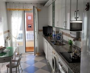 Kitchen of Flat for sale in Zamora Capital   with Heating and Storage room