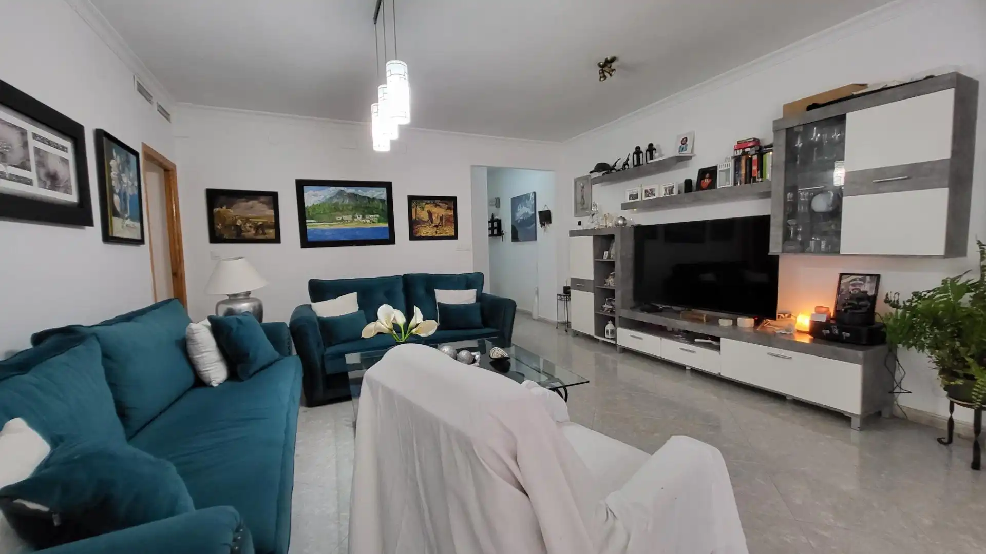 Sala de estar de Apartamento en venta en Marbella con Aire acondicionado, Calefacción y Trastero