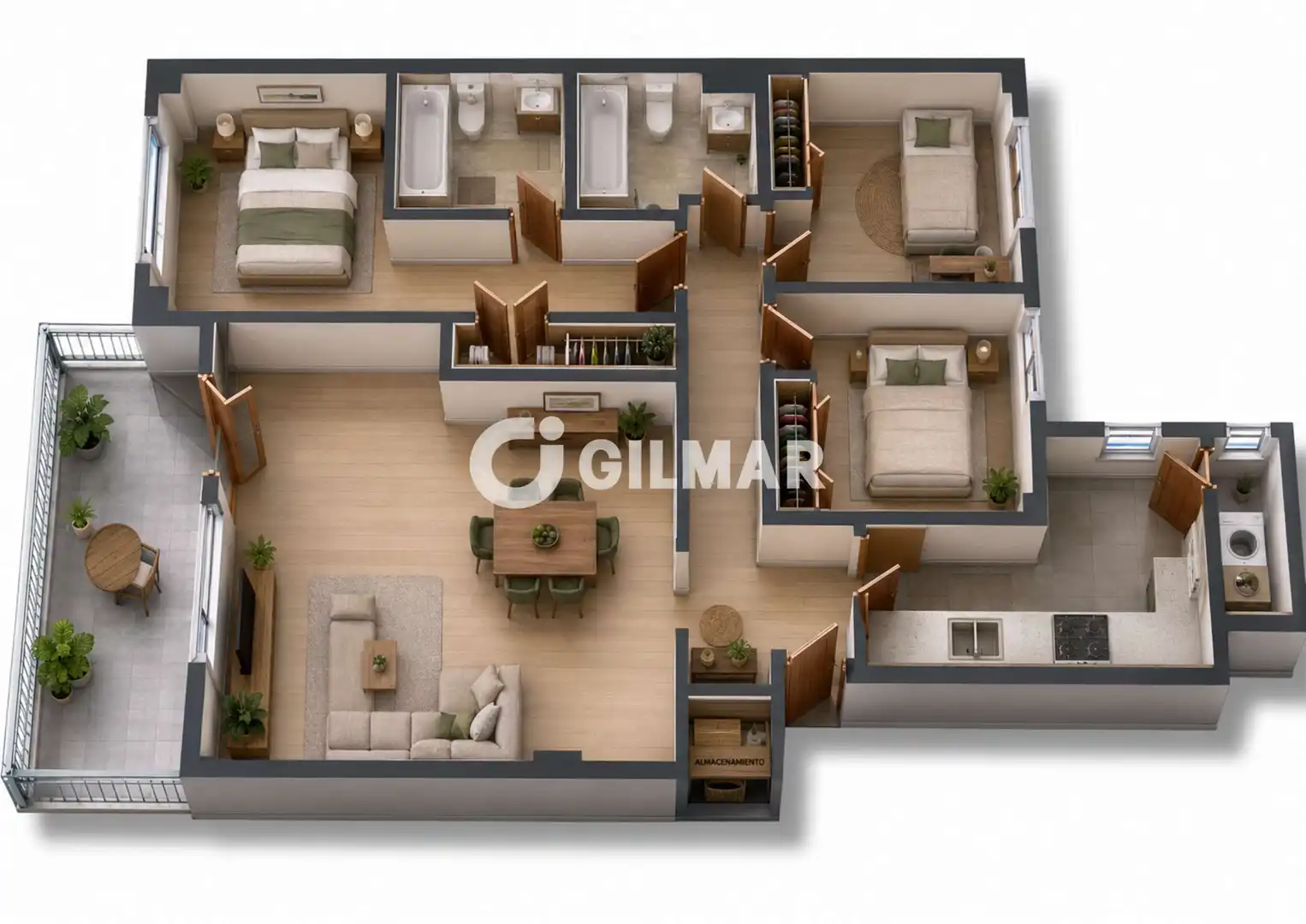 Piso con terraza en venta en El Cantizal, imagen 39