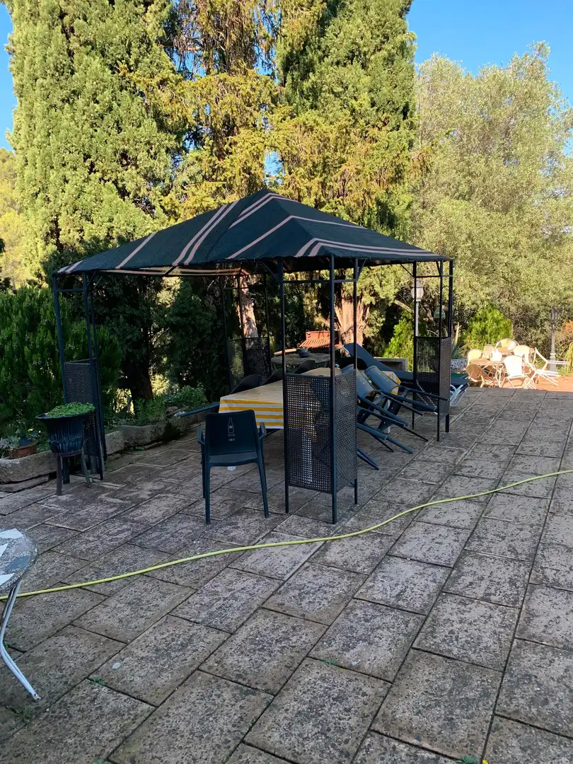 Terrassa de Casa o xalet en venda en Girona amb Jardí privat, Parquet i Terrassa