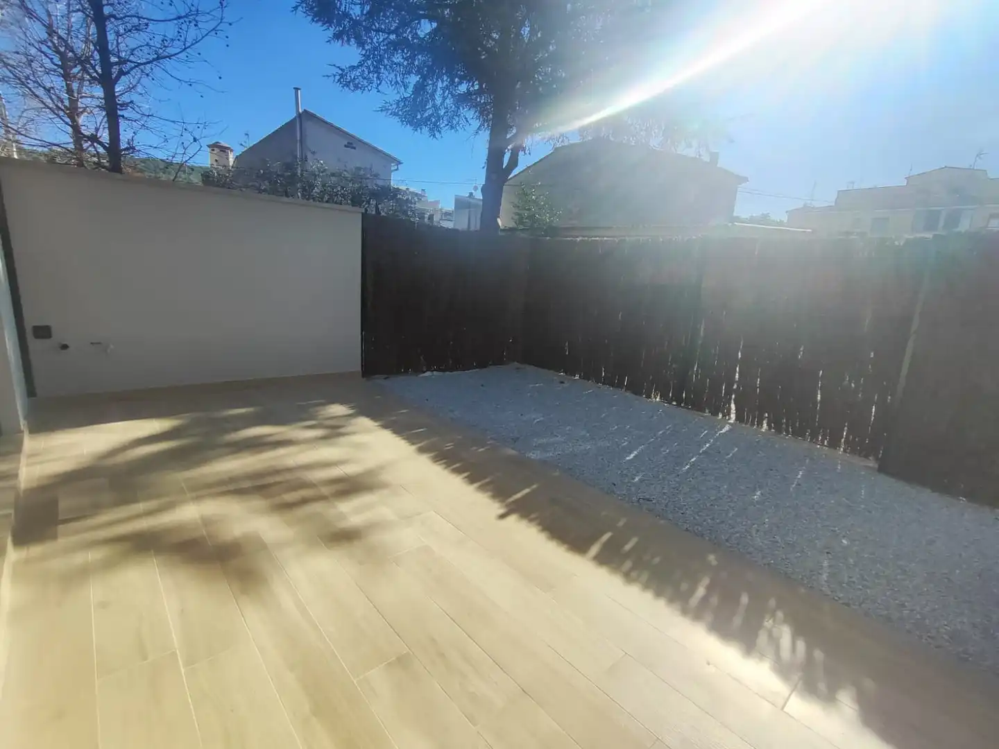 Terrace of Flat for sale in Sarrià de Ter  with Air Conditioner, Heating and Private garden