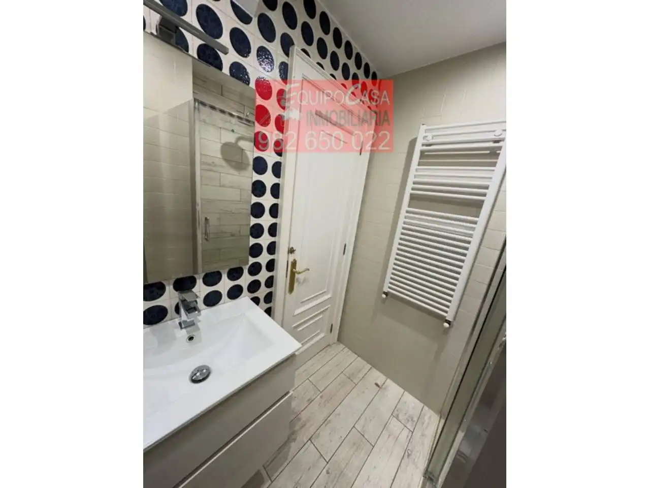 Badezimmer von Maisonette zur Miete in Lugo mit Heizung, Terrasse und Möbliert