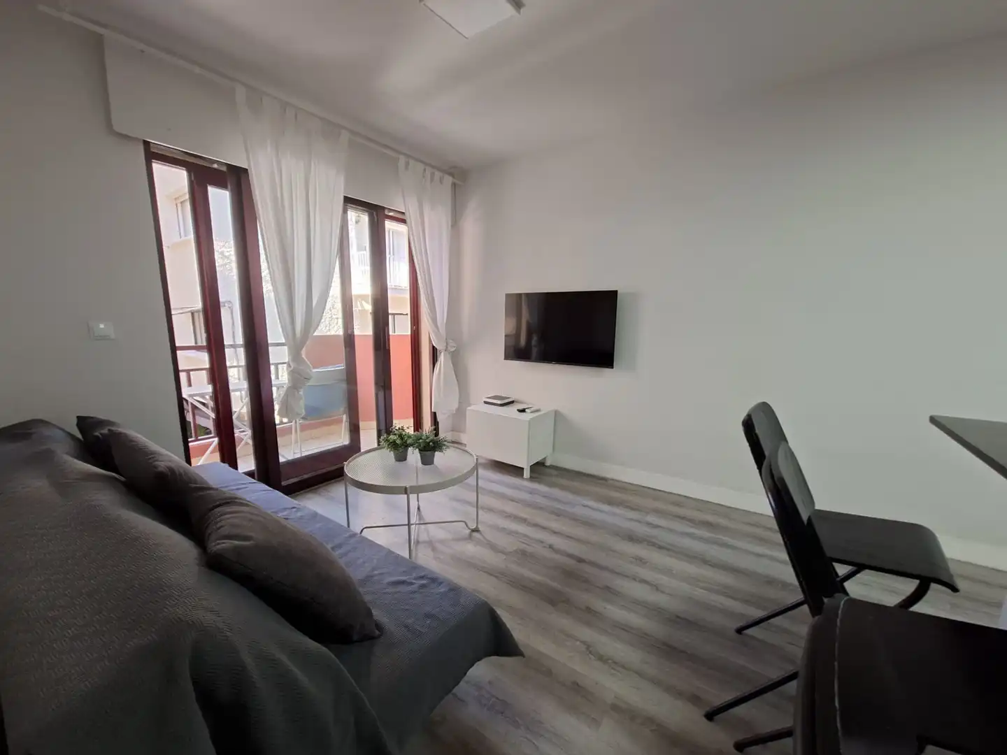 Sala d'estar de Pis de lloguer en Playa de los Boliches
