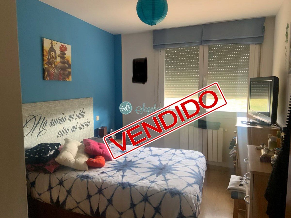 Bedroom of Flat for sale in Valverde del Majano  with Heating, Storage room and Furnished