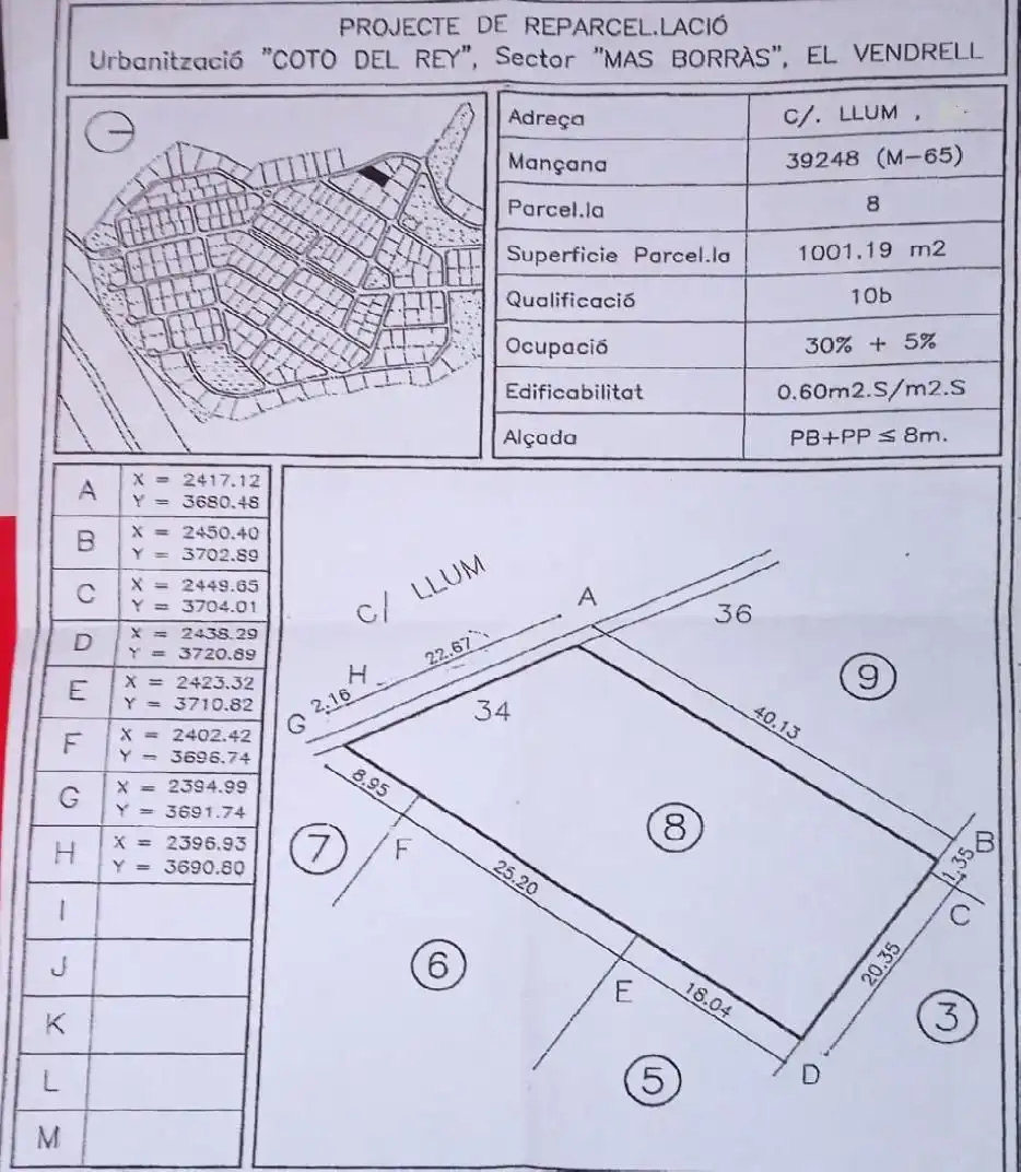 Residencial en venta en El Vendrell