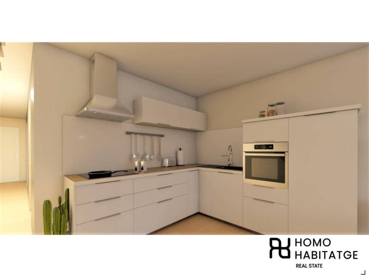 Kitchen of House or chalet for sale in Sabadell  with Air Conditioner and Terrace