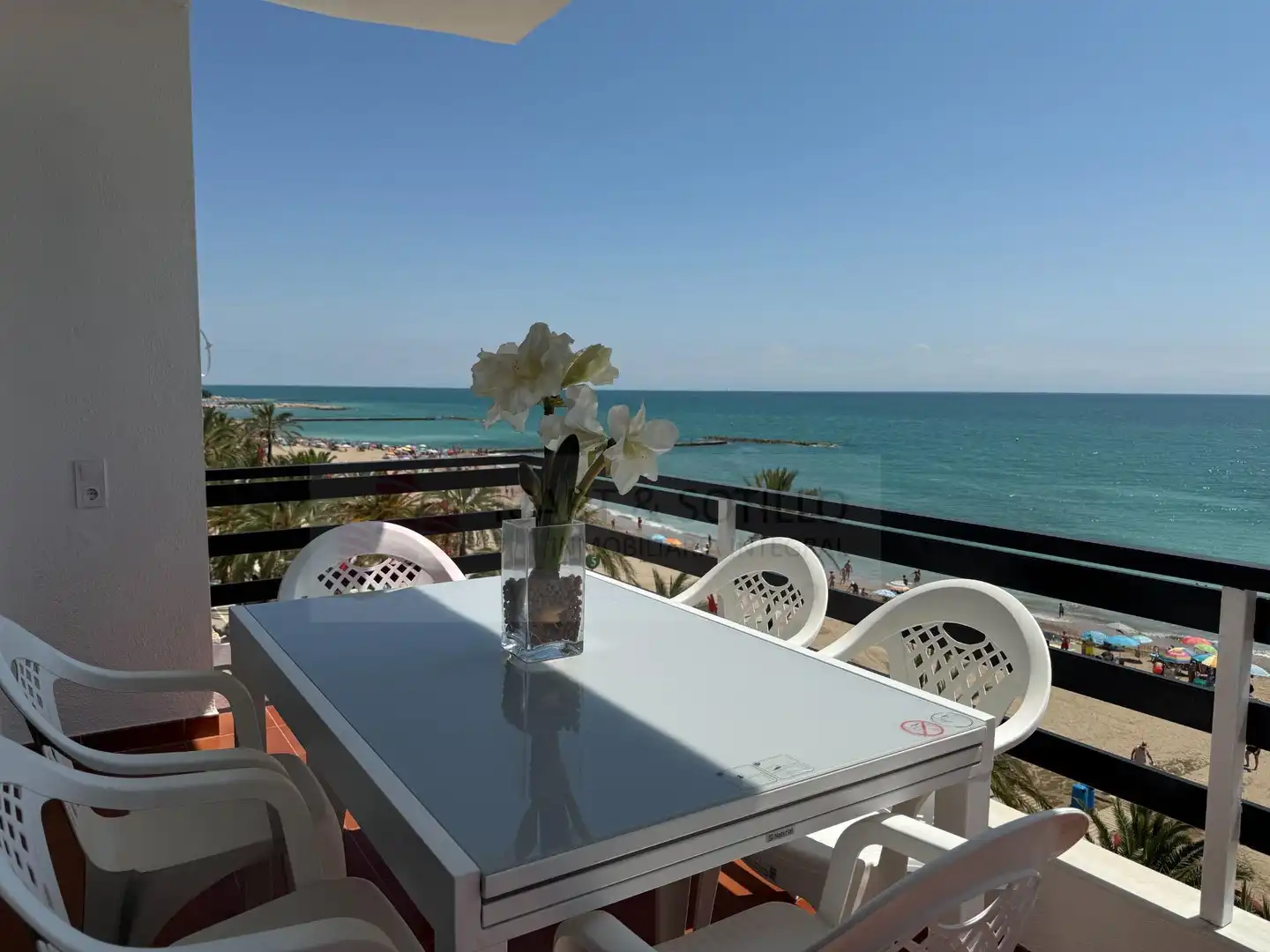 Terrace of Flat for rent in Vinaròs  with Heating, Terrace and Furnished