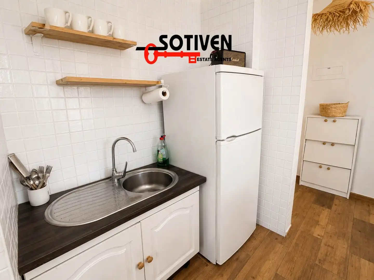 Cuina de Apartament en venda en Acantilados de Los Gigantes