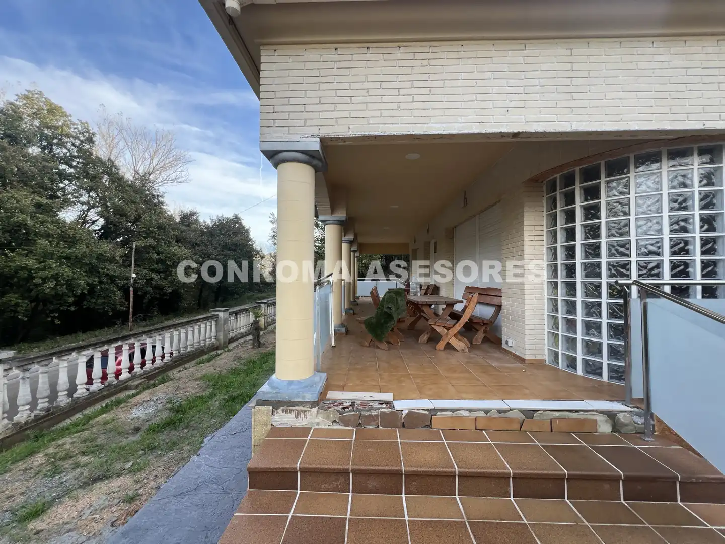 Terrassa de Casa o xalet en venda en Vidreres amb Aire condicionat, Calefacció i Jardí privat