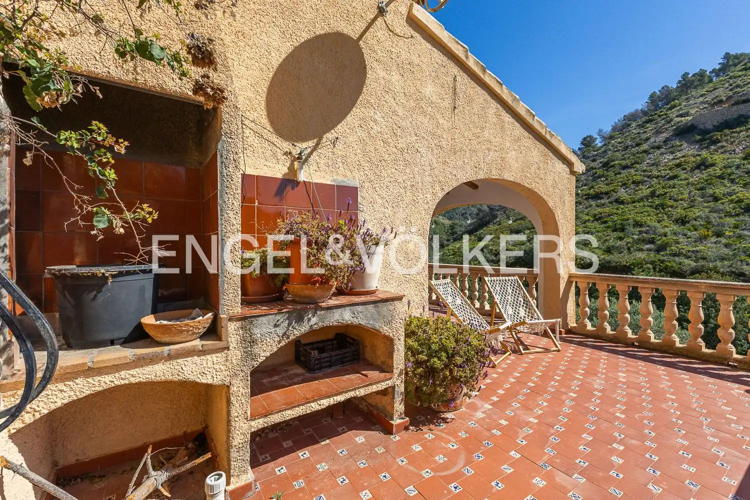 Terraza de Casa o chalet en venta en Jávea / Xàbia con Calefacción, Jardín privado y Terraza