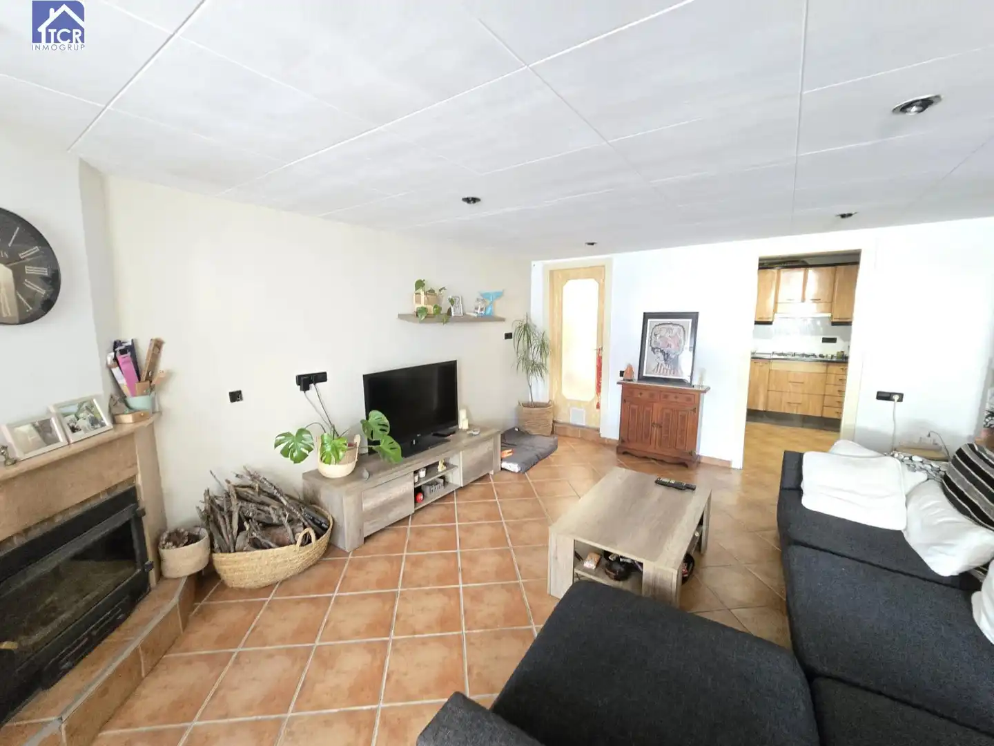 Sala d'estar de Casa o xalet en venda en Castellar del Vallès amb Calefacció, Terrassa i Balcó