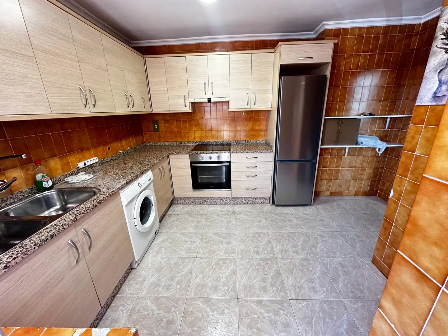 Kitchen of Flat for rent in Cuenca  with Heating, Terrace and Furnished