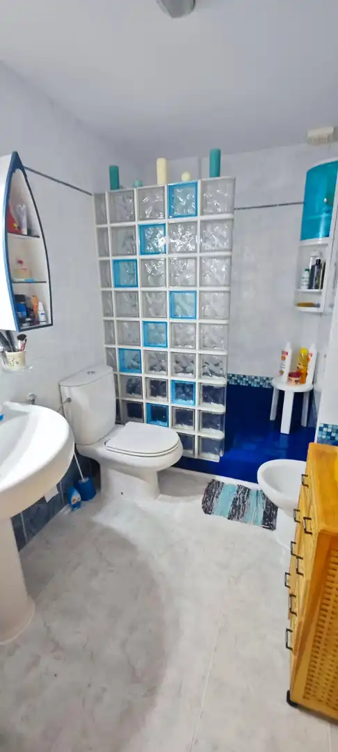 Bathroom of Apartments for rent in Dénia  with Air Conditioner, Heating and Terrace
