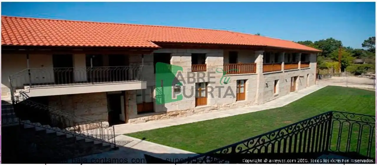 Vista exterior de Finca rústica en venda en O Irixo amb Calefacció, Jardí privat i Terrassa