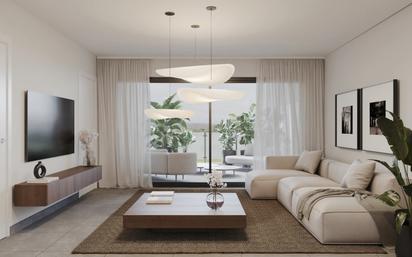 Living room of Flat for sale in Villajoyosa / La Vila Joiosa  with Private garden and Terrace