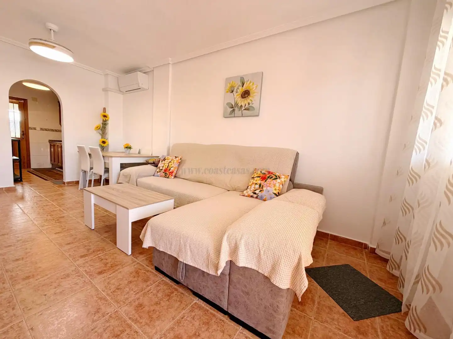 Living room of Apartments for sale in Orihuela  with Air Conditioner, Heating and Community pool