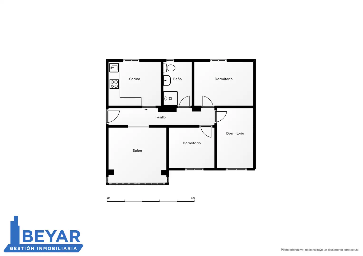 Piso en venta en Inmobiliaria - Barreda