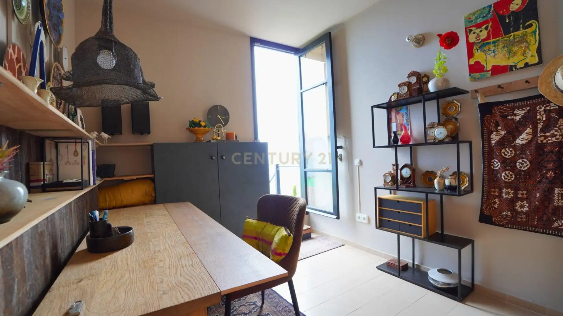 Sala d'estar de Apartament de lloguer en Calpe / Calp amb Aire condicionat, Traster i Forn